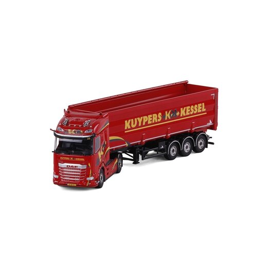 Cavallino Cavallino DAF XG with 3-axle tipper trailer KUYPERS KESSEL