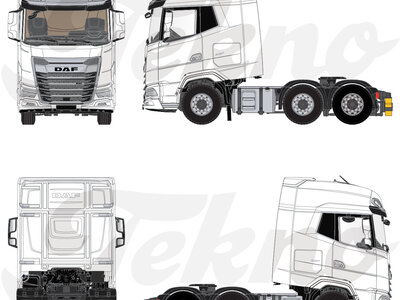 Tekno Tekno DAF XG+ 6x2 TB