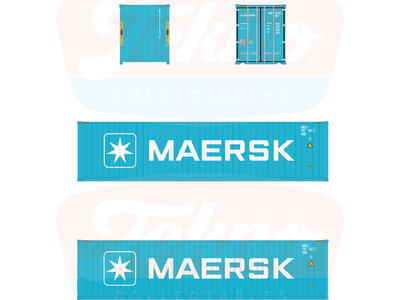 Tekno Tekno single 40ft container MAERSK