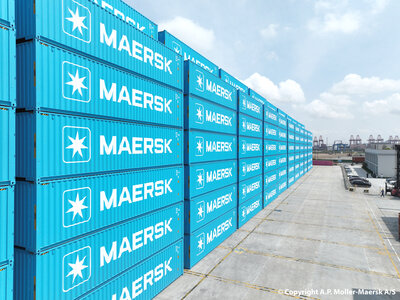 Tekno Tekno Losse 40ft container MAERSK