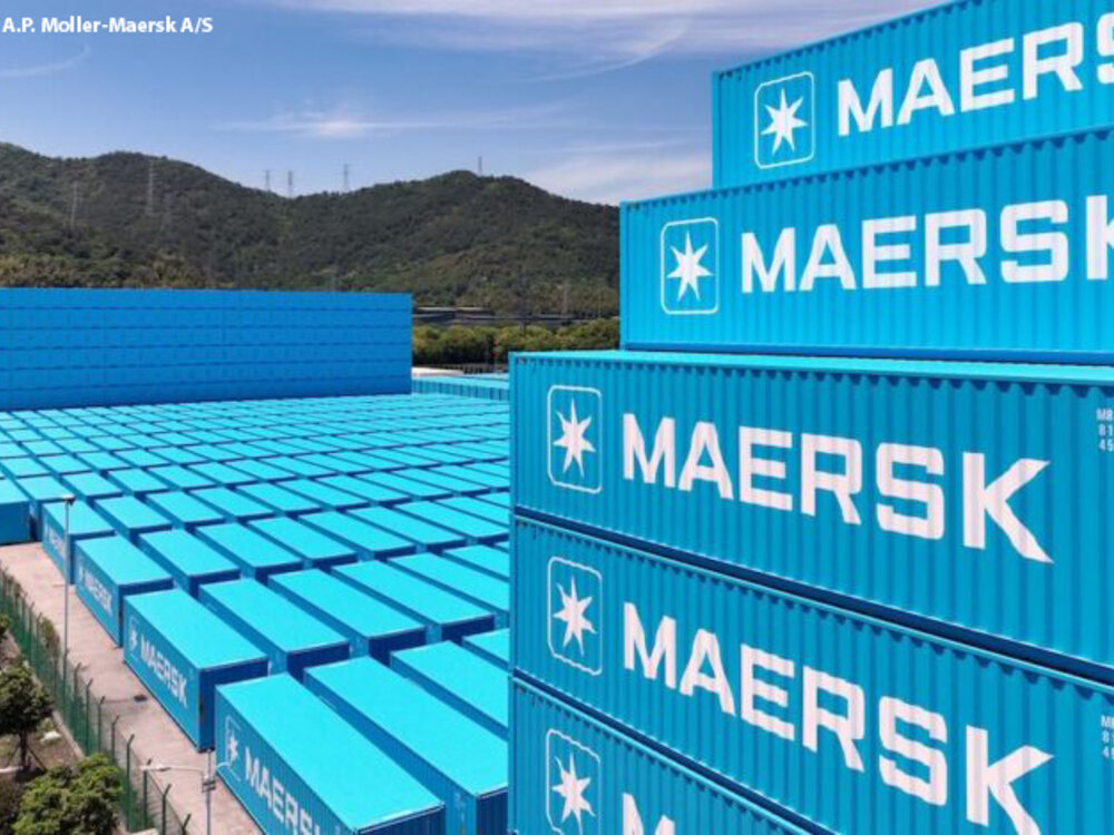 Tekno Tekno Losse 40ft container MAERSK