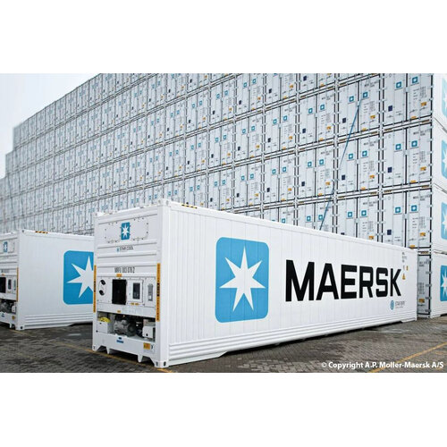 Tekno Tekno single 40ft reefer container MAERSK