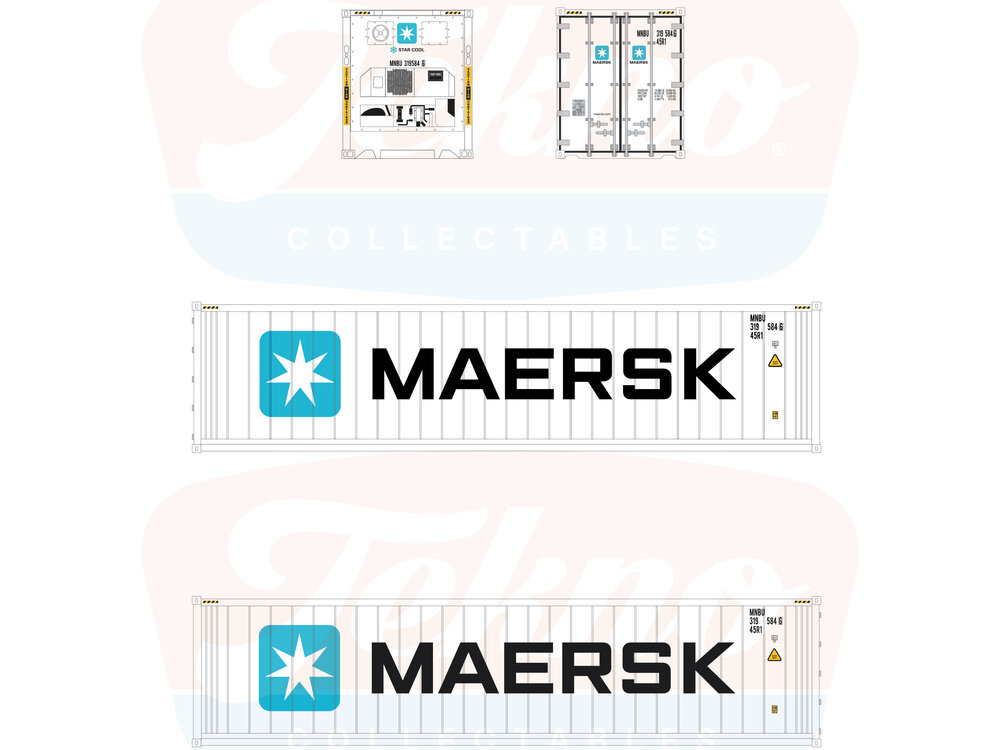 Tekno Tekno Losse 40ft koel container MAERSK