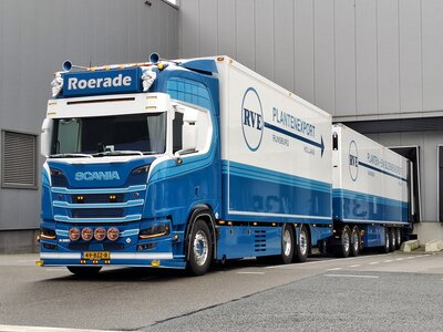 Tekno Tekno Scania NGR LZV combination ROERADE / RVE Planten en Bloemen export