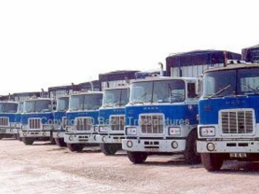 Tekno Tekno Mack F700 met klassieke gesloten oplegger BORCA