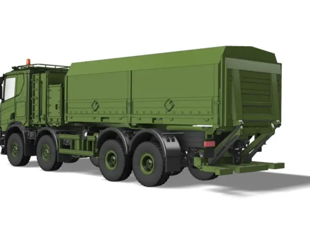 Tekno Tekno Scania Gryphus 8x8 MILITARY