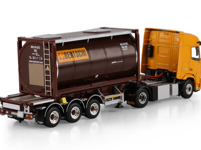 WSI WSI DAF XF SH 4x2 with 3-axle 30ft container trailer + 20ft container  BERTSCHI