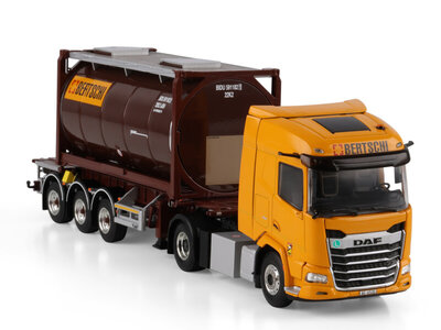 WSI WSI DAF XF SH 4x2 with 3-axle 30ft container trailer + 20ft container  BERTSCHI
