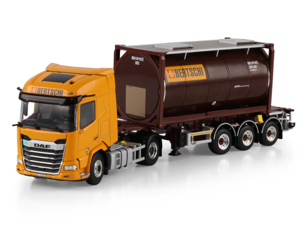 WSI WSI DAF XF SH 4x2 with 3-axle 30ft container trailer + 20ft container  BERTSCHI