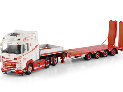 WSI WSI DAF XF SH 4x2 with 3-axle 30ft container trailer + 20ft container  BERTSCHI