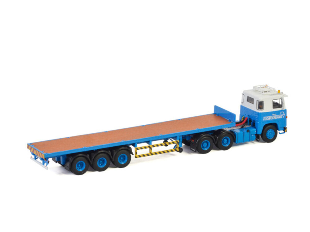 WSI WSI Scania 1 series 6x4 flat bed trailer - 3 axle Econofreight