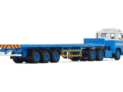 WSI WSI Scania 1 series 6x4 flat bed trailer - 3 axle Econofreight