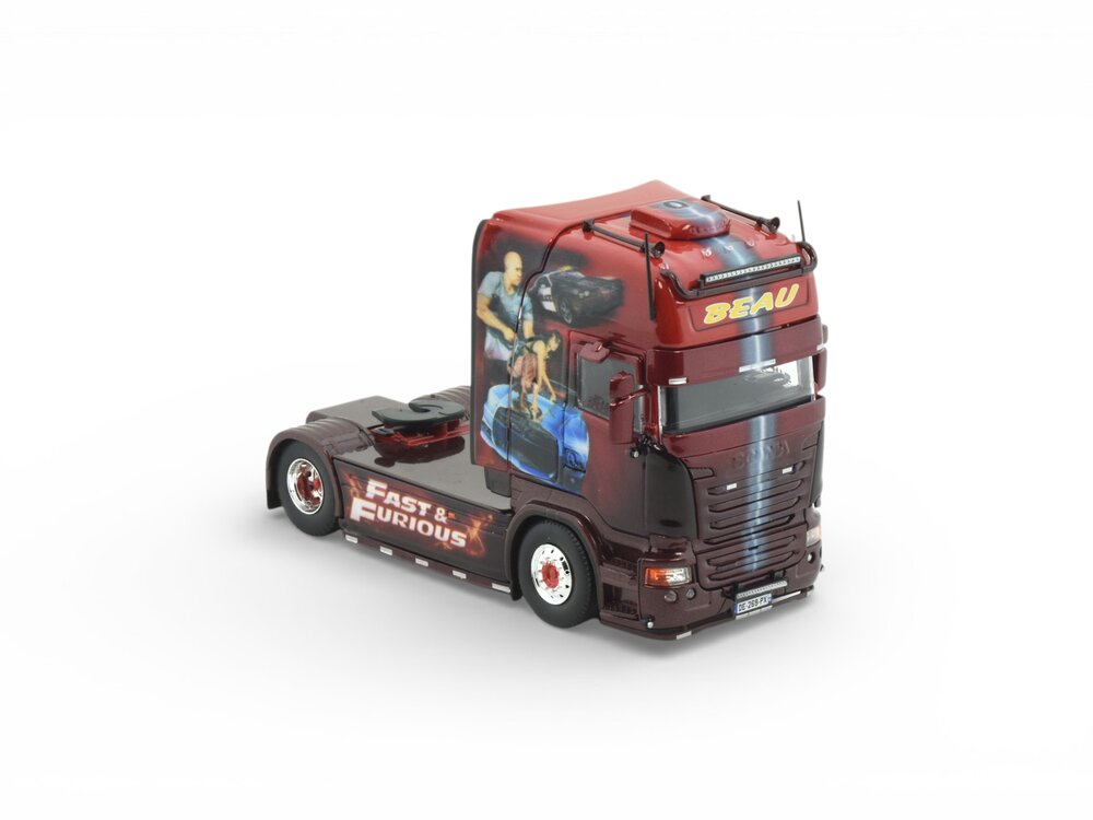 Tekno Tekno Scania R-serie Topline 4x2 BEAU-FAST & FURIOUS