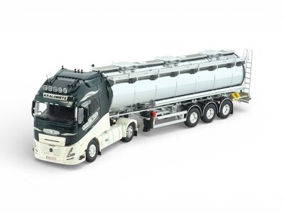 Tekno Tekno Volvo FH Aero XXL 4x2 with 3-axle tanktrailer KRALOWETZ