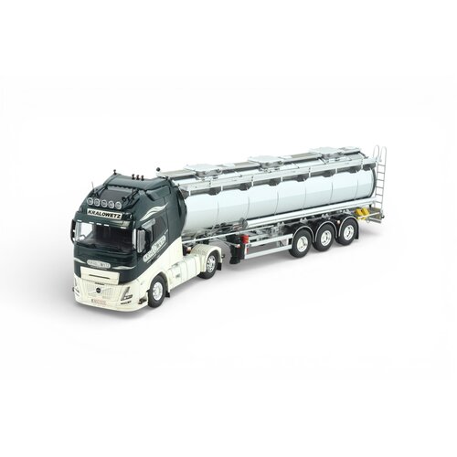 Tekno Tekno Volvo FH Aero XXL 4x2 with 3-axle tanktrailer KRALOWETZ