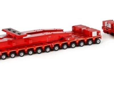 Mammoet store IMC Mercedes Arocs with 72 axle Lines K25 + turntables MAMMOET