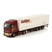 WSI  Renault T High 4x2 with 3-axle reefer trailer GALLIKER