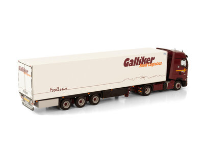 WSI WSI  Renault T High 4x2 met 3-assige koeloplegger GALLIKER