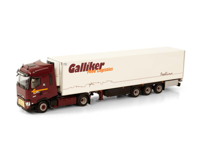 WSI WSI  Renault T High 4x2 met 3-assige koeloplegger GALLIKER