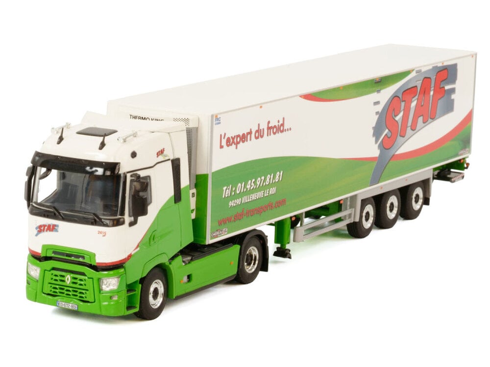 WSI WSI Renault T High 4x2 met 3-as koeloplegger STAF