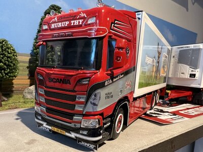 WSI WSI Scania R Highline 6x2 tag axle combi N.C. CHRISTENSEN & SONNER