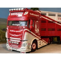 WSI DAF XF SSC 4x2 + 3-as veeoplegger THOMAS WERNER