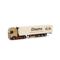 WSI Scania S Highline 4x2 + 3-as koeloplegger DIMETRA