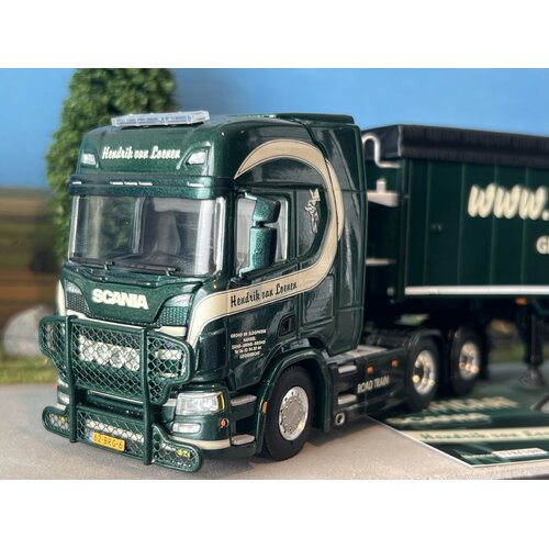 WSI WSI Scania R Highline 6x2 + 3-as volume tipper HENDRIK VAN LOENEN
