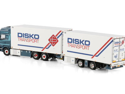 WSI WSI Scania R4 Topline 6x2  rigid truck with 2-axle reefer trailer J. ZWARTEVELD