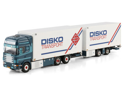 WSI WSI Scania R4 Topline 6x2  rigid truck with 2-axle reefer trailer J. ZWARTEVELD
