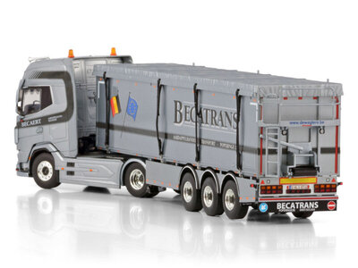 WSI WSI DAF XG+ 4x2 met 3-as belt trailer BECATRANS