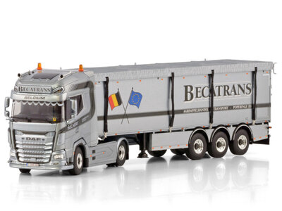 WSI WSI DAF XG+ 4x2 met 3-as belt trailer BECATRANS