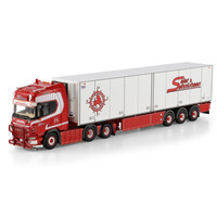 WSI Scania R Highline 6x2 met 3-assige koeltrailer SEJER & SONNICHSEN