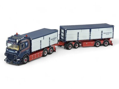 Tekno Tekno Scania next gen R-serie motorwagen met aanhanger BRIAN NIELSEN