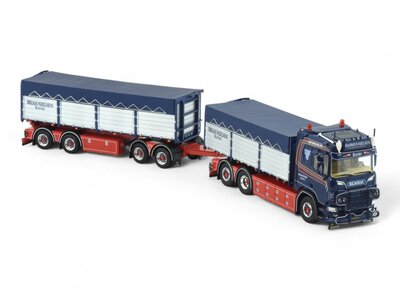 Tekno Tekno Scania next gen R-serie motorwagen met aanhanger BRIAN NIELSEN