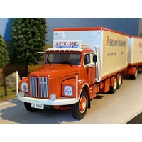 Tekno Scania Vabis LS76 rigid truck with trailer OVERLAND