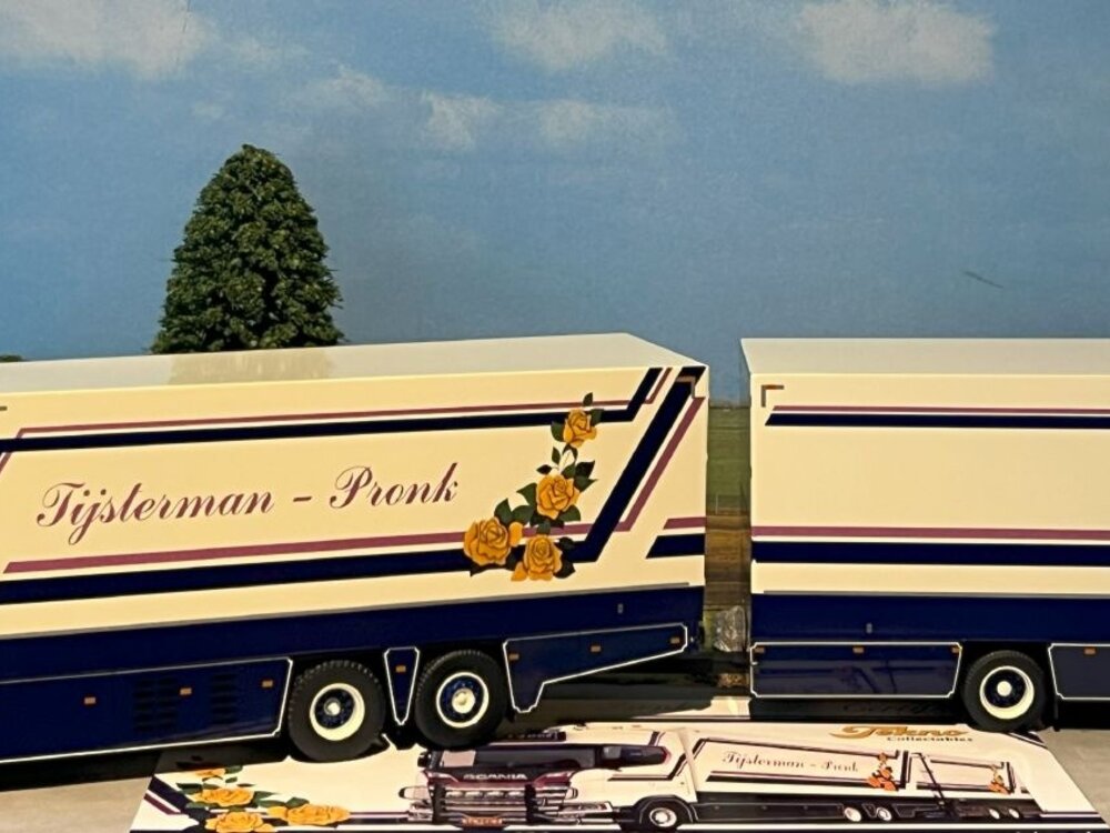 Tekno Tekno Scania Next Gen S520-V8 Highline motorwagen met wipkar TIJSTERMAN - PRONK