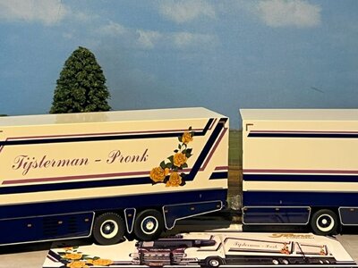 Tekno Tekno Scania Next Gen S520-V8 Highline motorwagen met wipkar TIJSTERMAN - PRONK