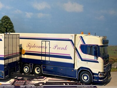 Tekno Tekno Scania Next Gen S520-V8 Highline motorwagen met wipkar TIJSTERMAN - PRONK