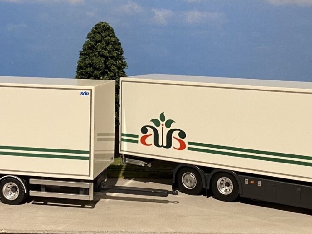 Tekno Tekno Scania Next Gen R-serie Highline rigid truck with trailer ALEX ANDERSEN