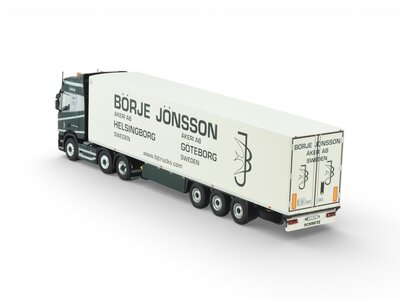 Tekno Tekno Scania Next Gen R-serie Highline 6x2 met 3-as koeloplegger BÖRJE JÖNSSON