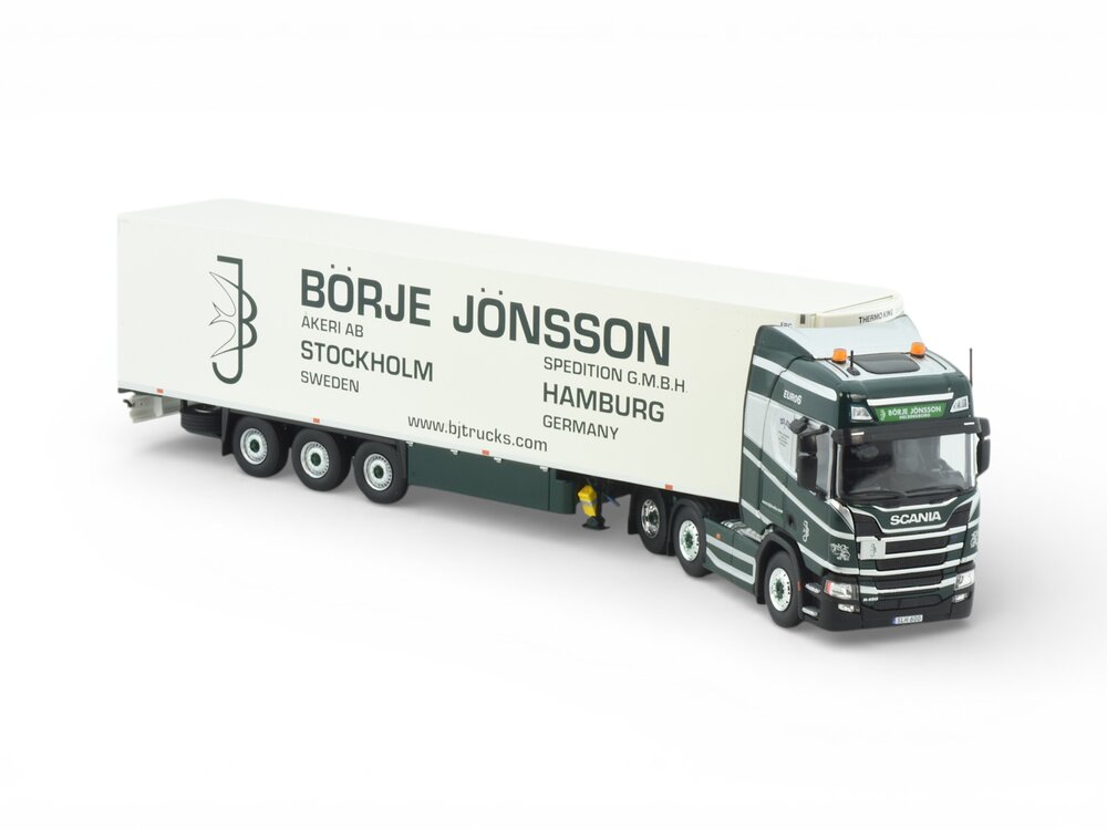 Tekno Tekno Scania Next Gen R-serie Highline 6x2 with 3-axle  reefer trailer  BÖRJE JÖNSSON