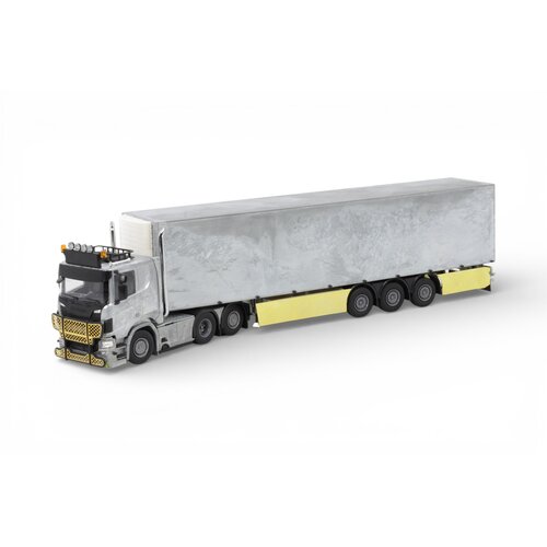 Tekno Tekno Scania NGR Lowcab 6x2  with 3-axle reefer trailer Tractor kit