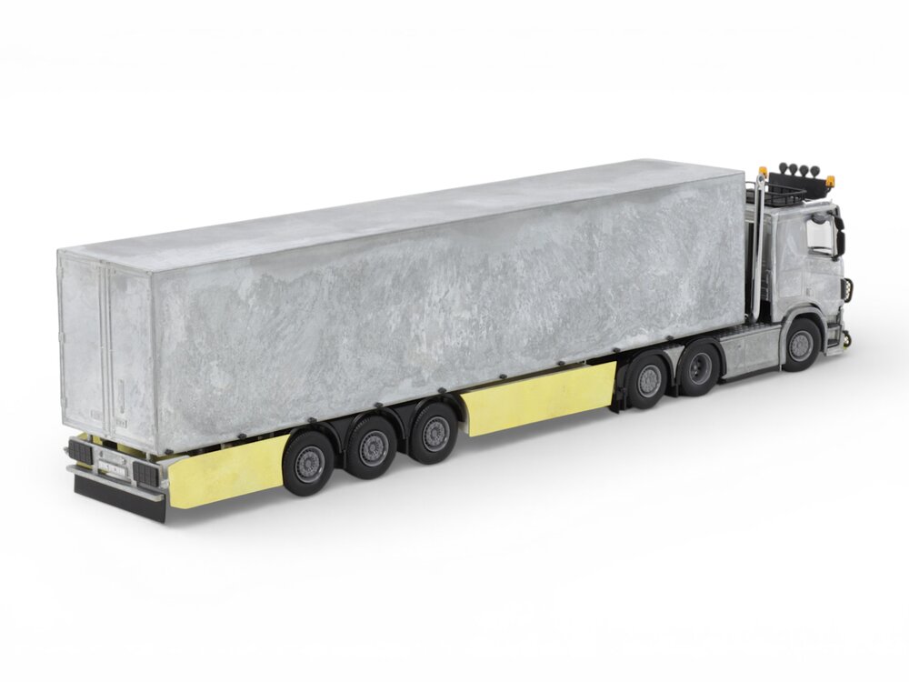 Tekno Tekno Scania NGR Lowcab 6x2  with 3-axle reefer trailer Tractor kit