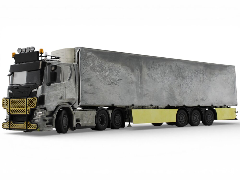 Tekno Tekno Scania NGR Lowcab 6x2  with 3-axle reefer trailer Tractor kit