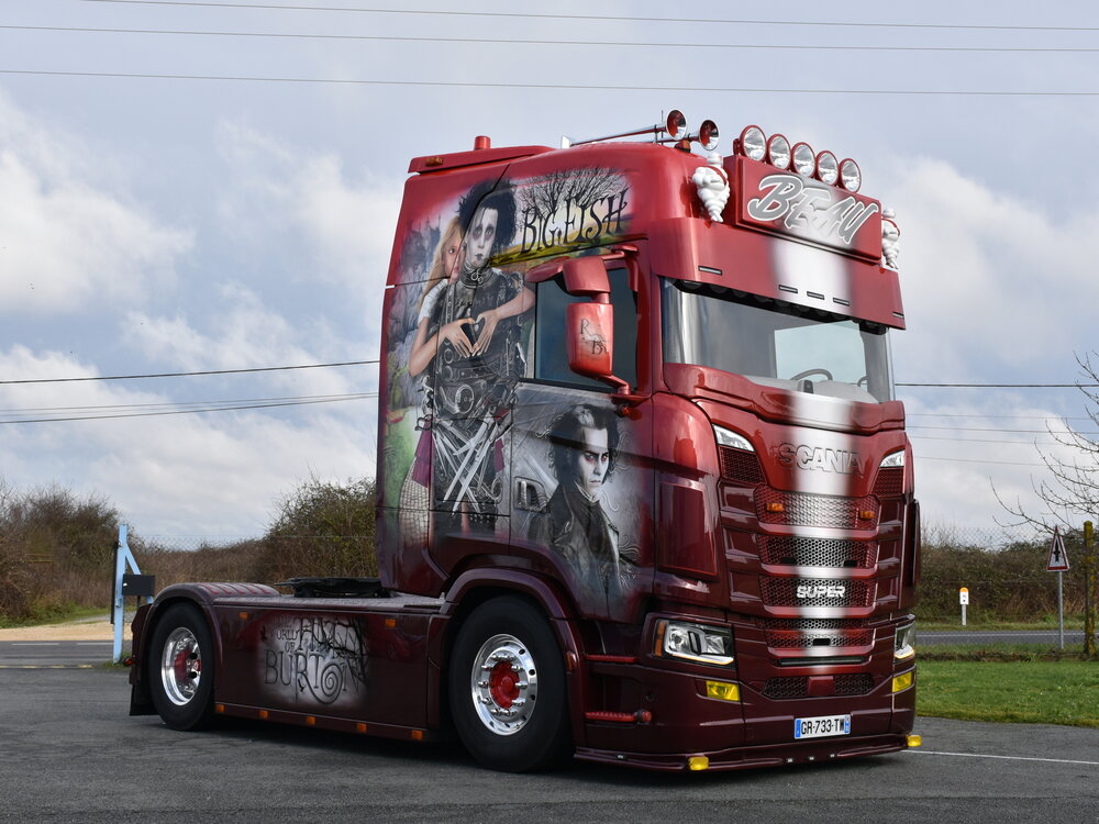Tekno Tekno Scania Next Gen S-serie Highline 4x2 BAEU "TIM BURTON"