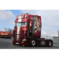 Tekno Scania Next Gen S-serie Highline 4x2 BAEU "TIM BURTON"