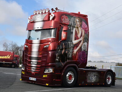 Tekno Tekno Scania Next Gen S-serie Highline 4x2 BAEU "TIM BURTON"