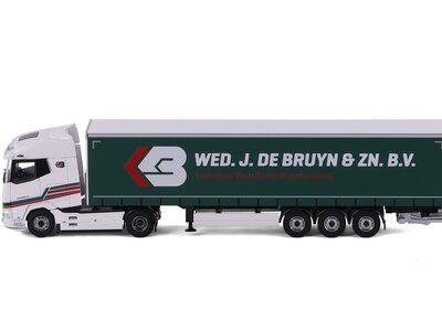 Cavallino Cavallino DAF XG+  with 3-axle curtainside trailer WED J. DE BRUIJN EN ZONEN BV