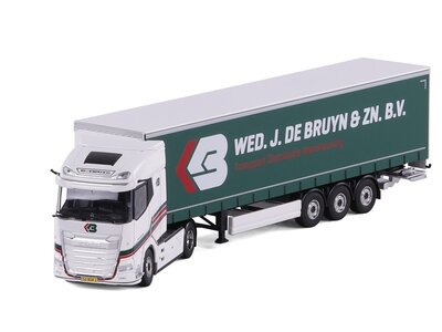 Cavallino Cavallino DAF XG+  with 3-axle curtainside trailer WED J. DE BRUIJN EN ZONEN BV